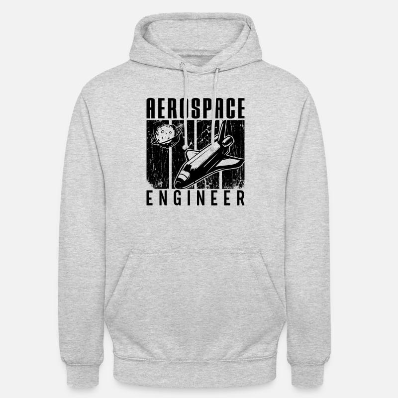 Aerospace Engineer Rocket Space Engineering Ship Unisex Hoodie