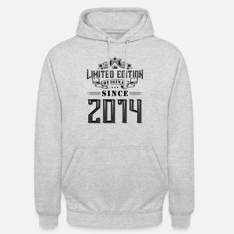 Édition limitée 2014 - Sweat-shirt à capuche unisexe - gris clair chiné