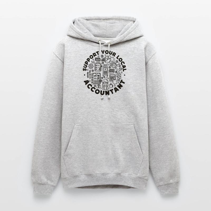Comptable Comptable Comptable Sweat-shirt à capuche unisexe
