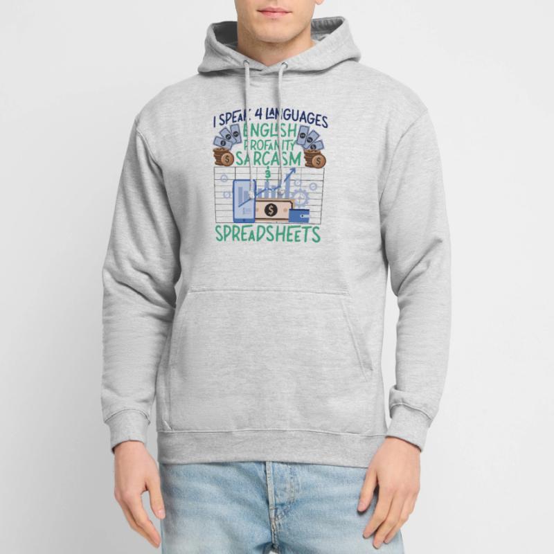 Comptable Comptable Comptable Sweat-shirt à capuche unisexe