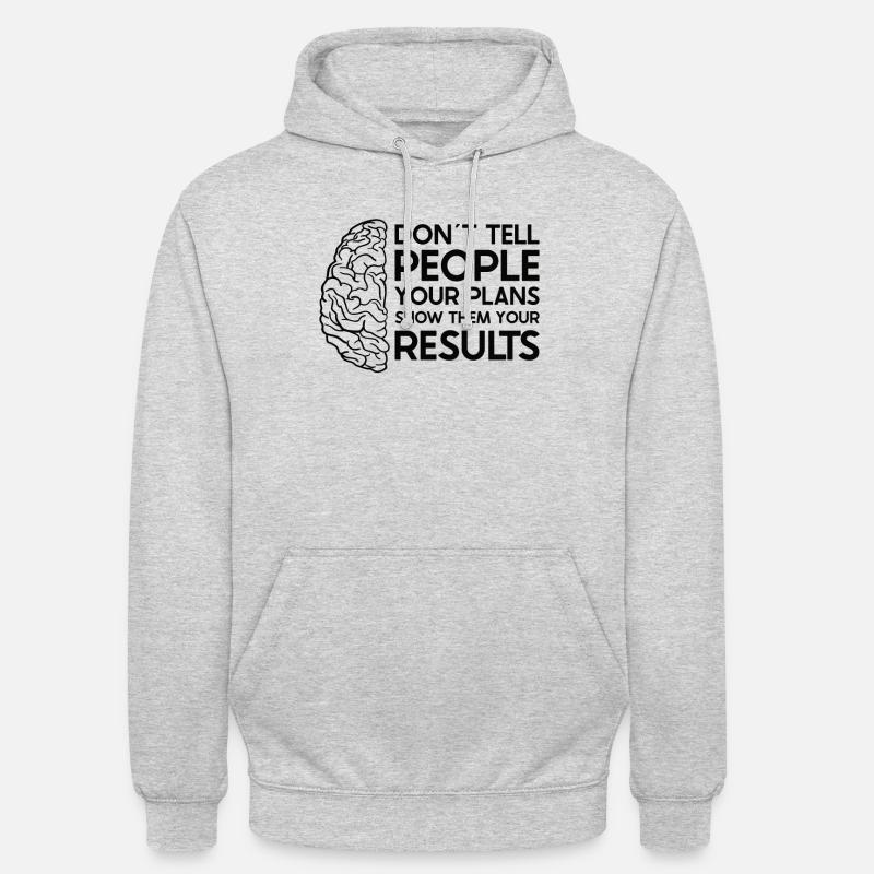 Schlaganfall Survivor Schlaganfall Bewusstsein - Unisex Hoodie - Hellgrau meliert