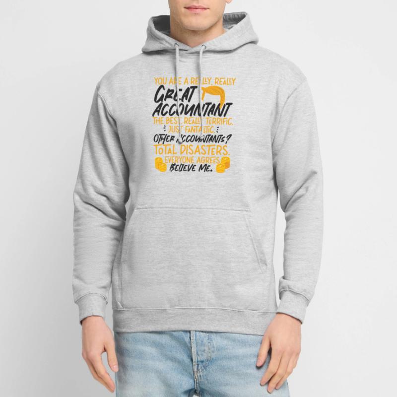 Comptable Comptable Comptable Sweat-shirt à capuche unisexe