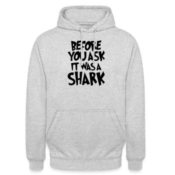 Leg amputee assembly required - Unisex Hoodie - light heather grey - Front - Alina (178cm) & Michal (187cm)