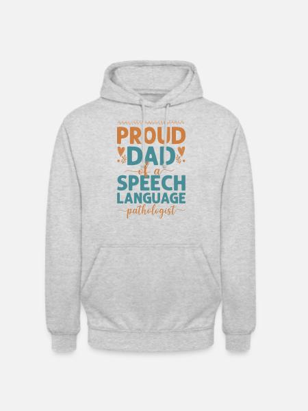 Speech Therapist Therapy Assistant - Unisex Hoodie - light heather grey