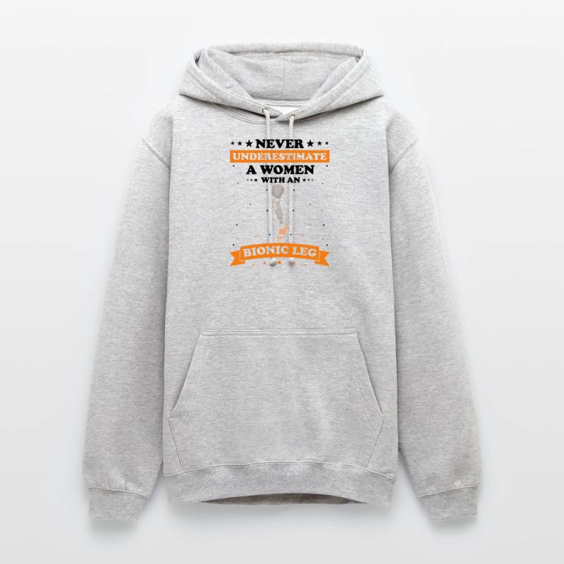 Conception de prothèses de jambe et prothèses de jambe Sweat-shirt à capuche unisexe