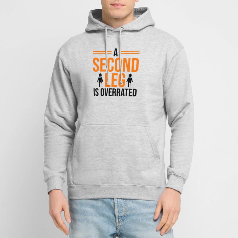 Conception de prothèses de jambe et prothèses de jambe Sweat-shirt à capuche unisexe
