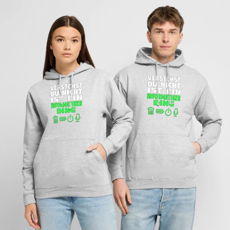 Informatik Computer Programmierer Entwickler Coder Unisex Hoodie