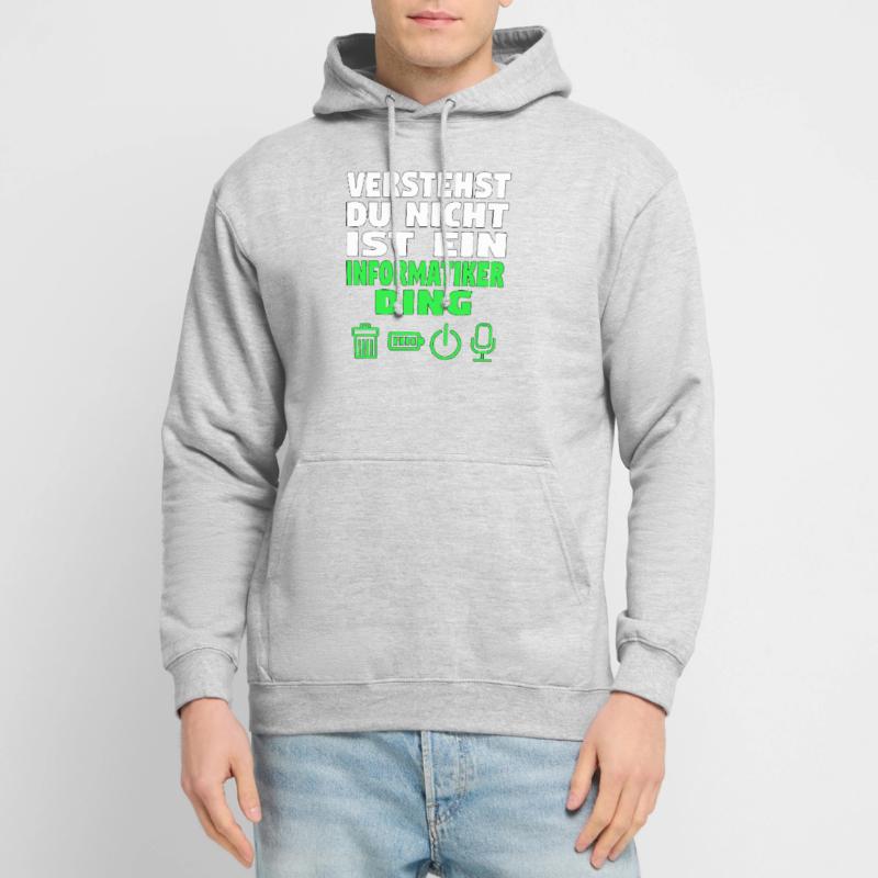 Informatik Computer Programmierer Entwickler Coder Unisex Hoodie