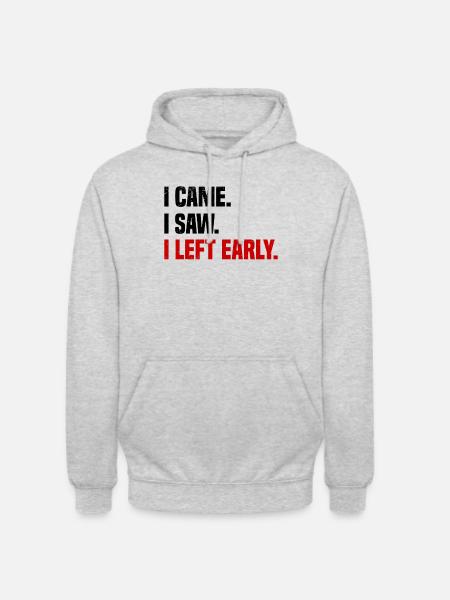 Misanthrope Antisocial Introvert - Unisex Hoodie - light heather grey