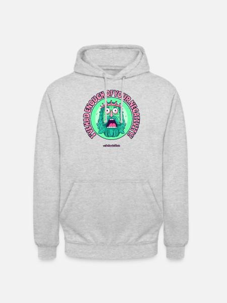 Enough of your negativity! - Unisex Hoodie - light heather grey