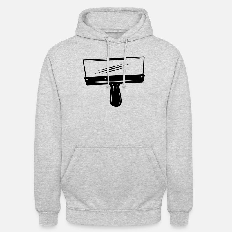 Spackmes - Sweat-shirt à capuche unisexe - gris clair chiné