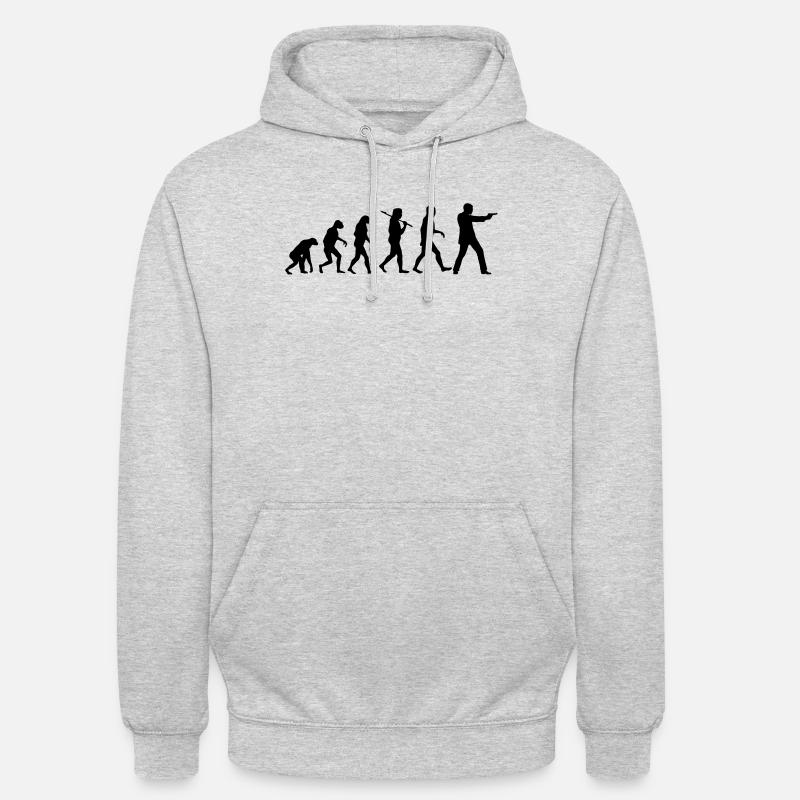 Bond Evolution - Sweat-shirt à capuche unisexe - gris clair chiné