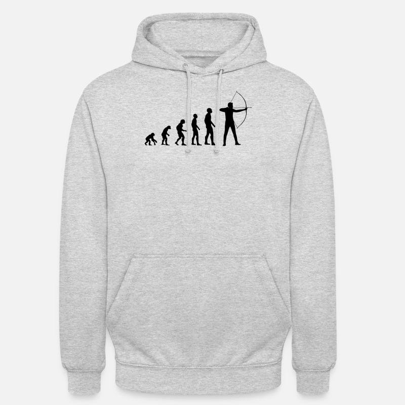 Archery Archery Archer Evolution - Unisex Hoodie - light heather grey