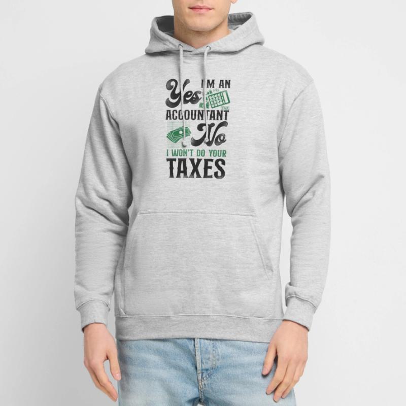 Comptable Comptable Comptable Comptabilité Sweat-shirt à capuche unisexe