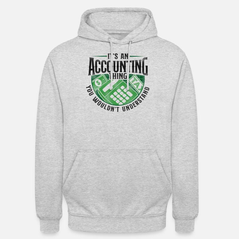Comptable Comptable Comptable Comptabilité Sweat-shirt à capuche unisexe