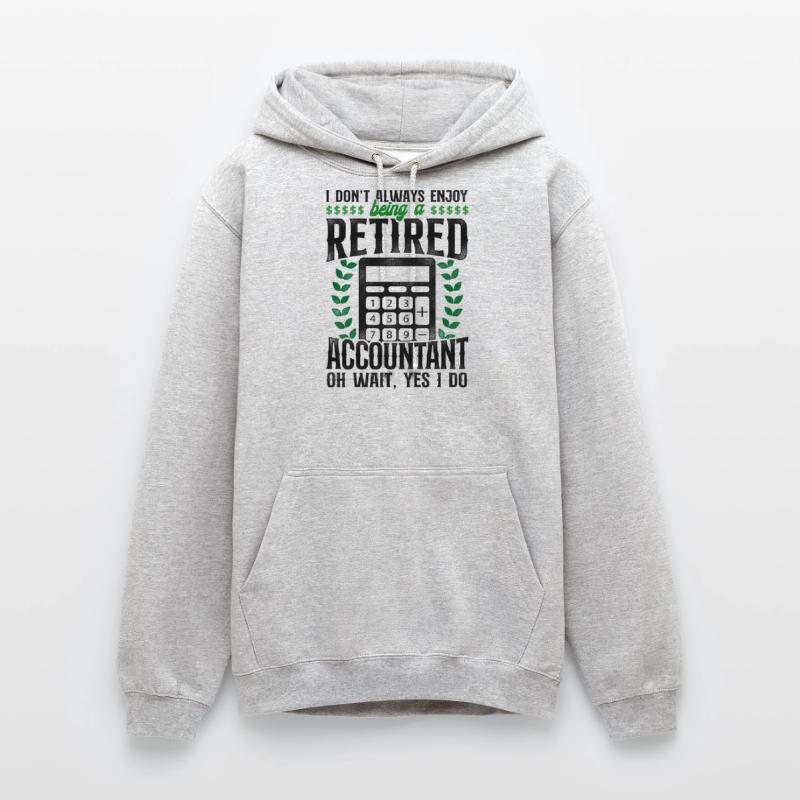 Comptable Comptable Comptable Comptabilité Sweat-shirt à capuche unisexe