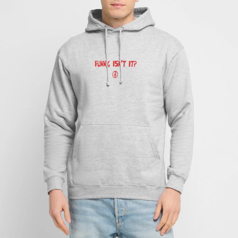 Typografie Design: Lustig, oder? Unisex Hoodie