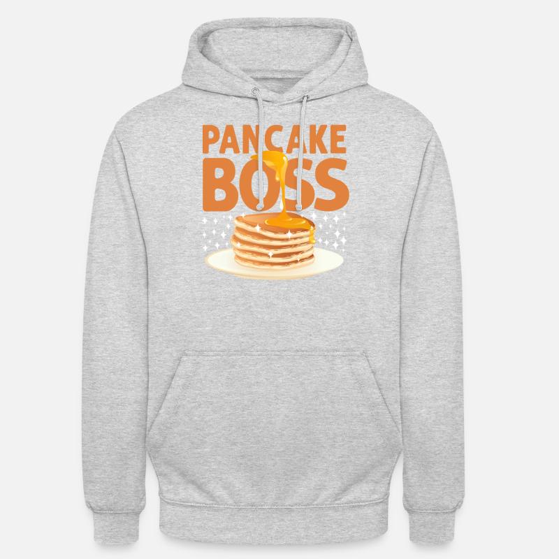 Pancake Lover Kids Pancake - Sweat-shirt à capuche unisexe - gris clair chiné