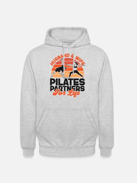 Pilates Instructor Teacher Husband - Unisex Hoodie - light heather grey