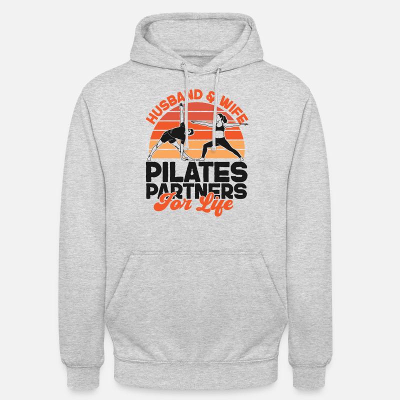 Pilates Instructor Teacher Husband - Unisex Hoodie - light heather grey