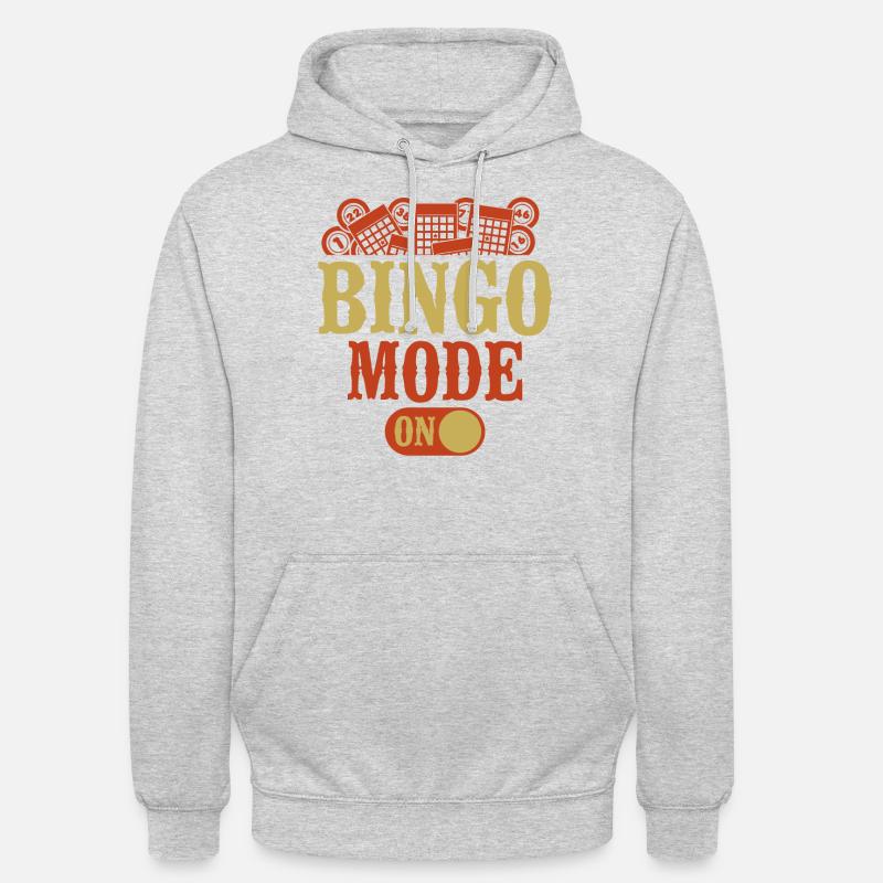 Bingo Player Bingo Mode On - Unisex Hoodie - light heather grey