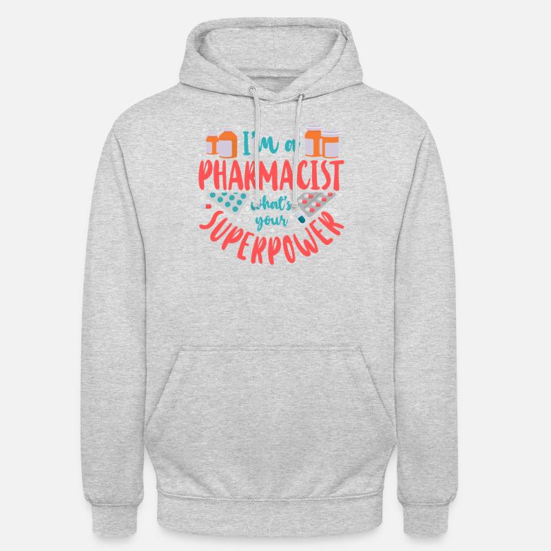 Pharmacy Tech Technician - Unisex Hoodie - light heather grey