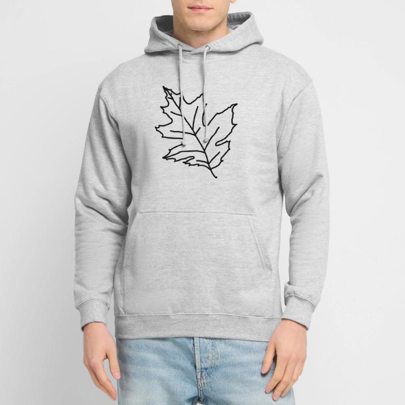 Maple Maple Leaf Maple Leaf Tree Forest Forest Unisex Hoodie