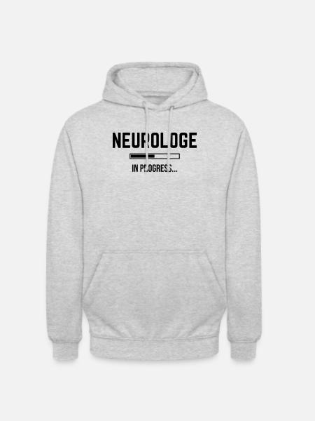 Neurologist In Progress - Unisex Hoodie - light heather grey