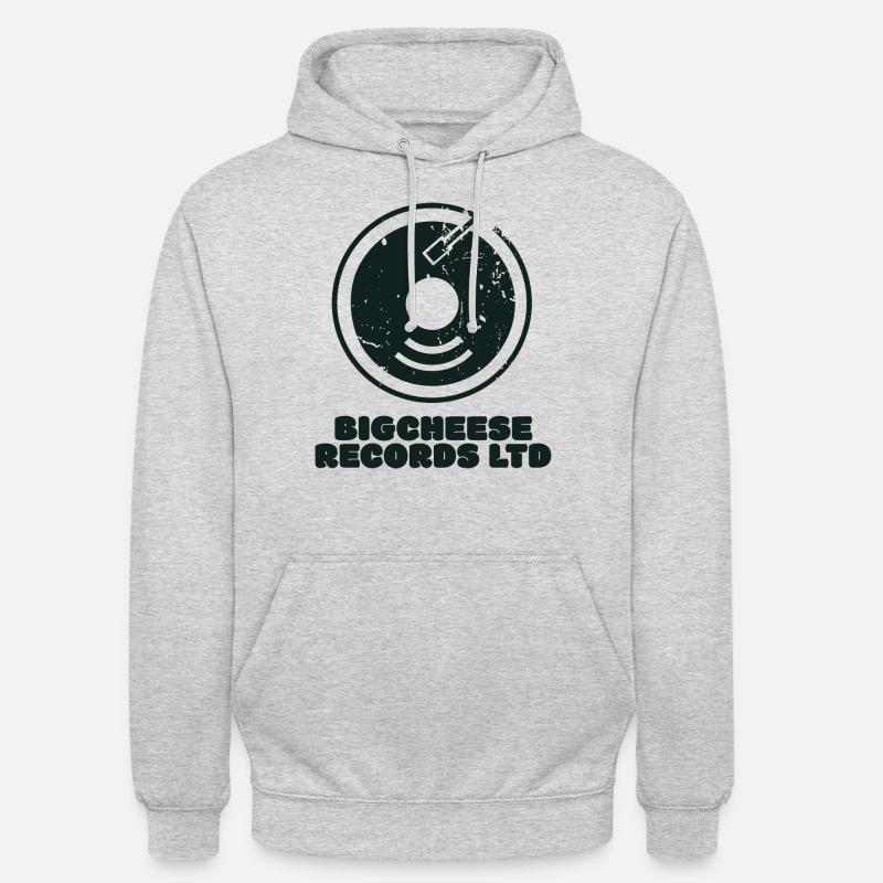 Impression de Bigcheese Records - Sweat-shirt à capuche unisexe - gris clair chiné