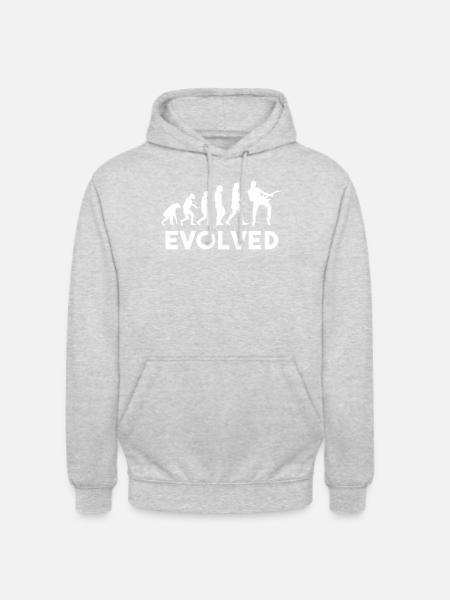 Bassist Bass Guitarre - Unisex Hoodie - light heather grey