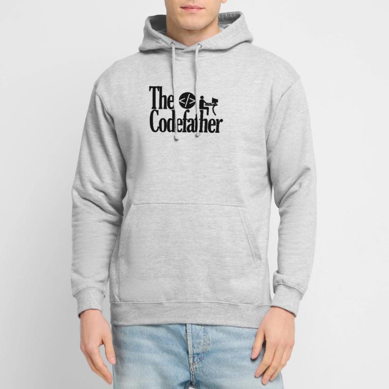 The Codefather Coding Programmer Godfather Parrain Sweat-shirt à capuche unisexe