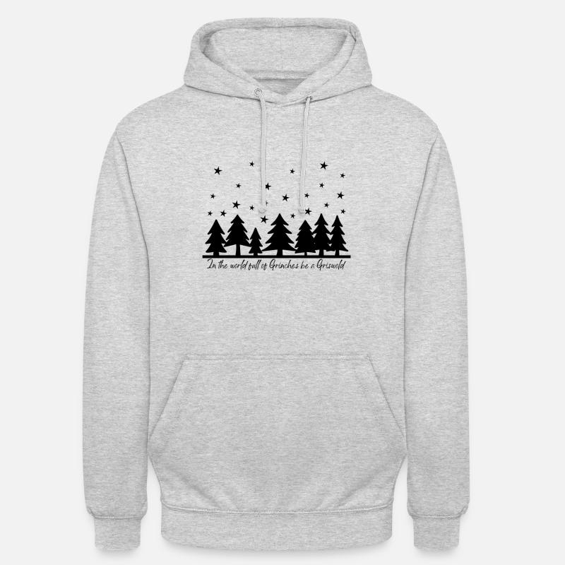 Sei ein Griswold - Unisex Hoodie - Hellgrau meliert