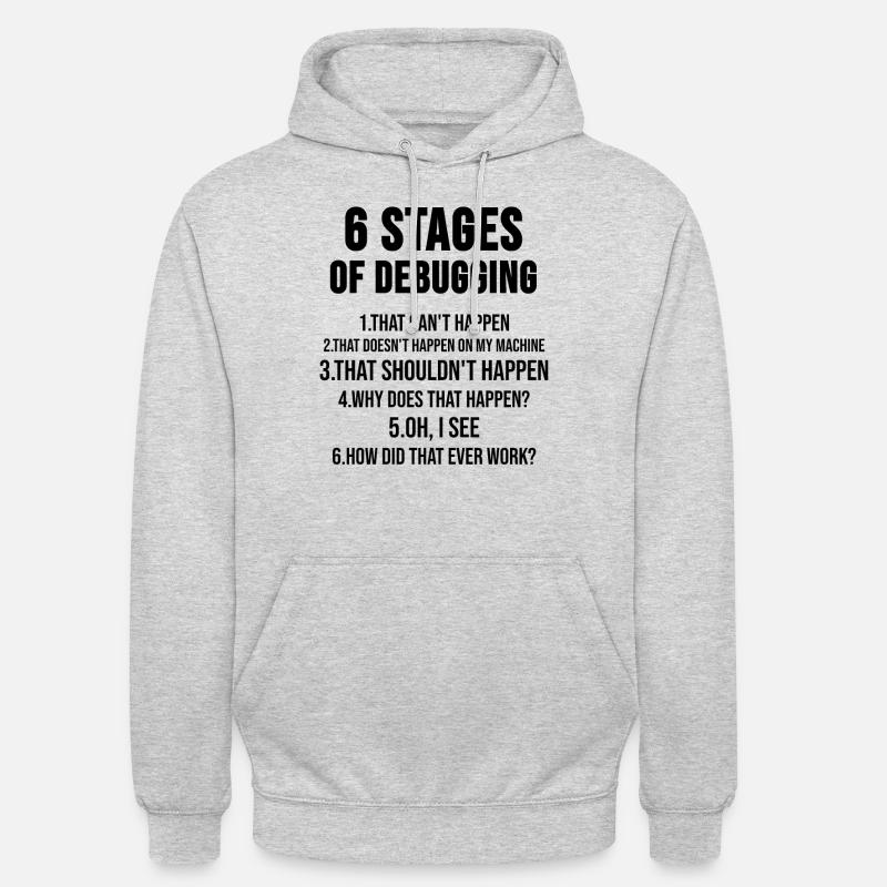 Programmierer Coder Html Code Software Geschenk Unisex Hoodie