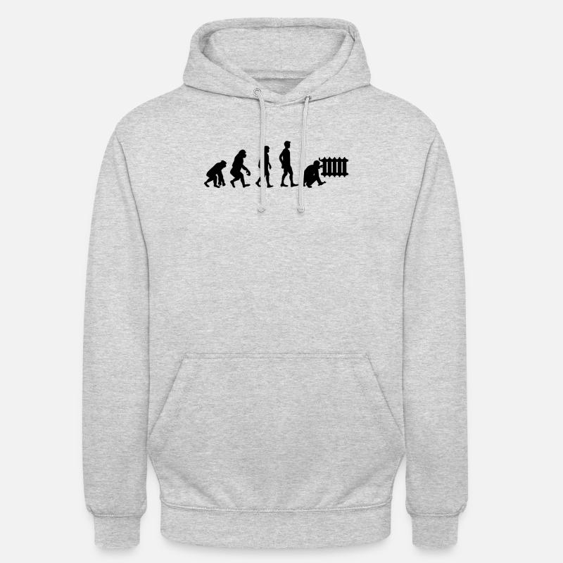 Chauffage construction chauffage ingénieur cadeau de chauffage - Sweat-shirt à capuche unisexe - gris clair chiné