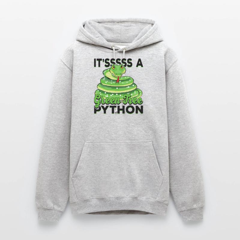c’est un python arborescent vert Sweat-shirt à capuche unisexe