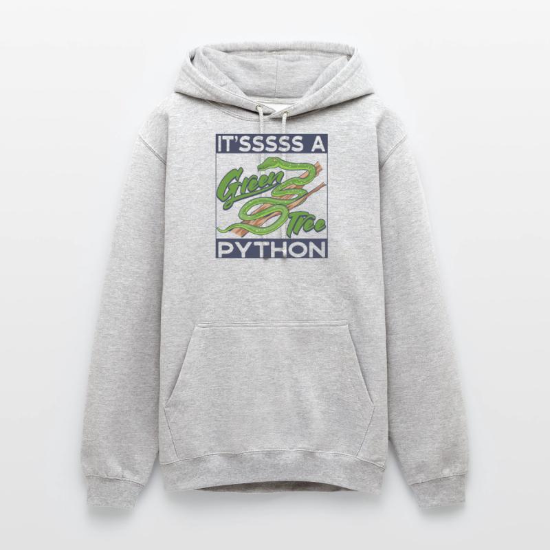 c’est un python arborescent vert Sweat-shirt à capuche unisexe
