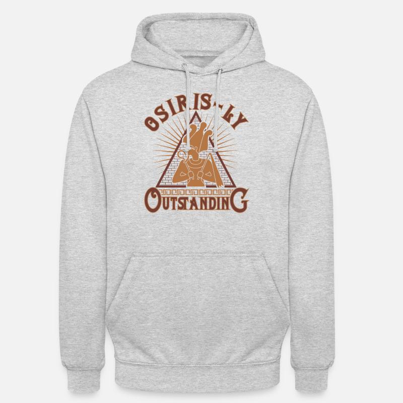 Osiris-ly hervorragend - Unisex Hoodie - Hellgrau meliert
