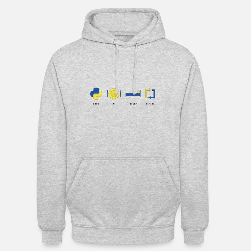 CODER PYTHON LIFE Unisex Hoodie