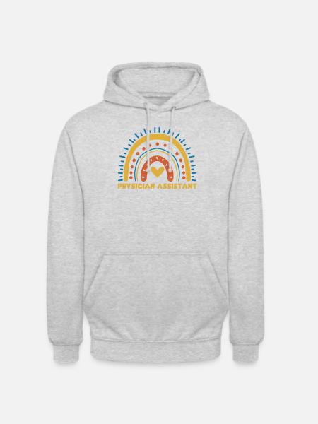 Cute Doctor's Assistant Rainbow - Unisex Hoodie - light heather grey
