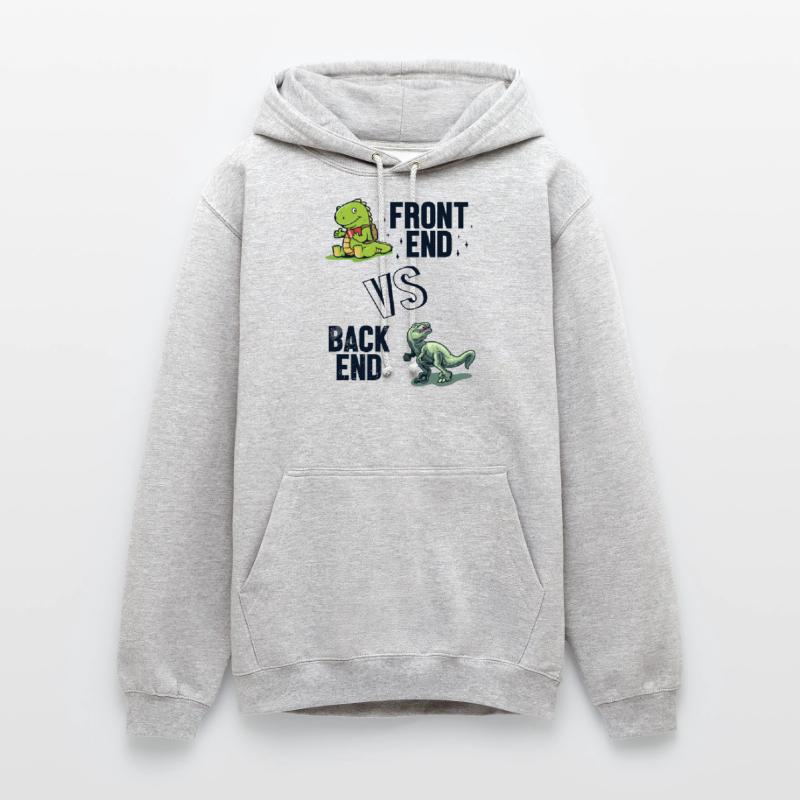 Frontend vs. Backend Developer Full Stack Unisex Hoodie