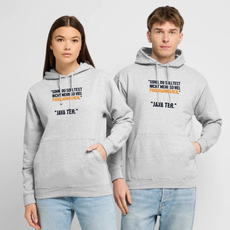 Sohn Programmieren Ja Vater Developer Coder Unisex Hoodie