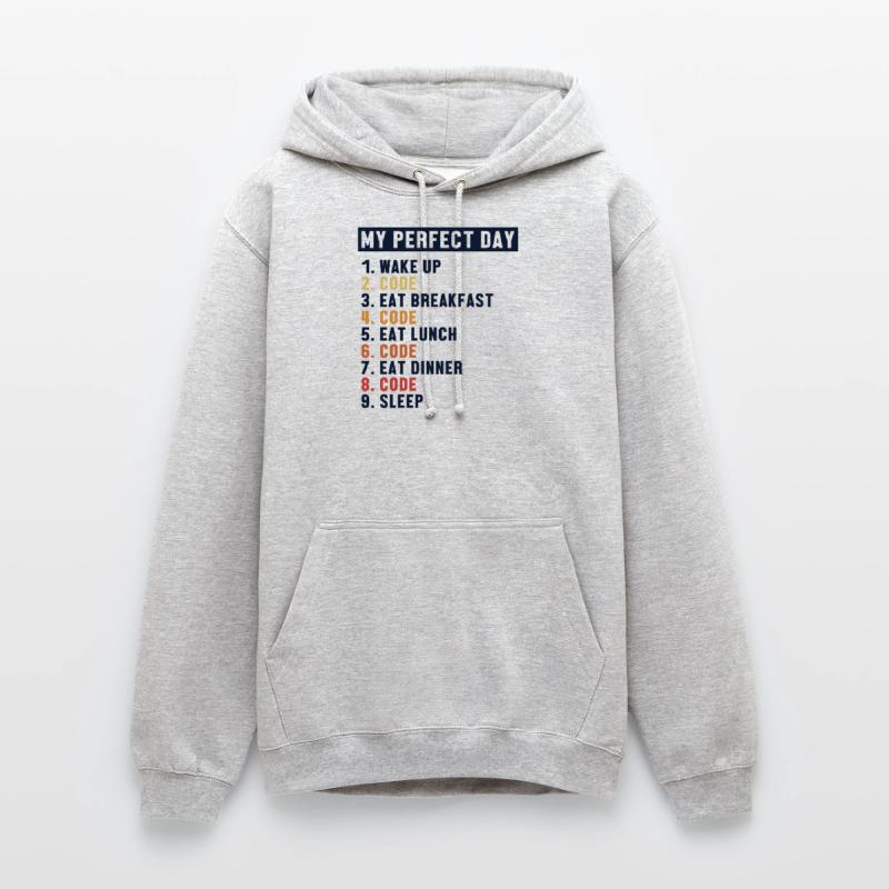 Coding Perfect Day Developer Softwareingenieur Unisex Hoodie