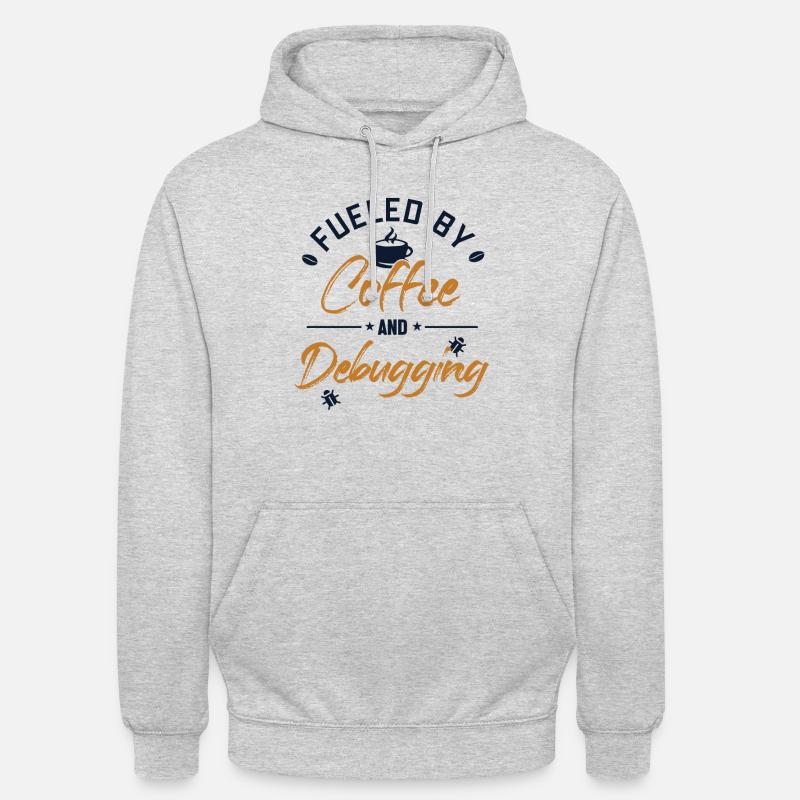 Fueled by Coffee and Debugging Developer Coder Unisex Hoodie