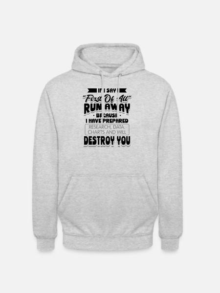 Speech and Debate Debater - Unisex Hoodie - light heather grey