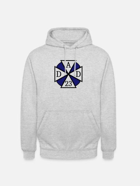 Dad Papa 23 Gift - Unisex Hoodie - light heather grey