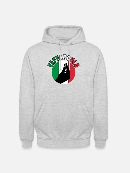 Italy Italian Vaffanculo - Unisex Hoodie - light heather grey