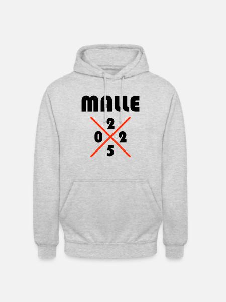 Malle 2025 - Unisex Hoodie - light heather grey