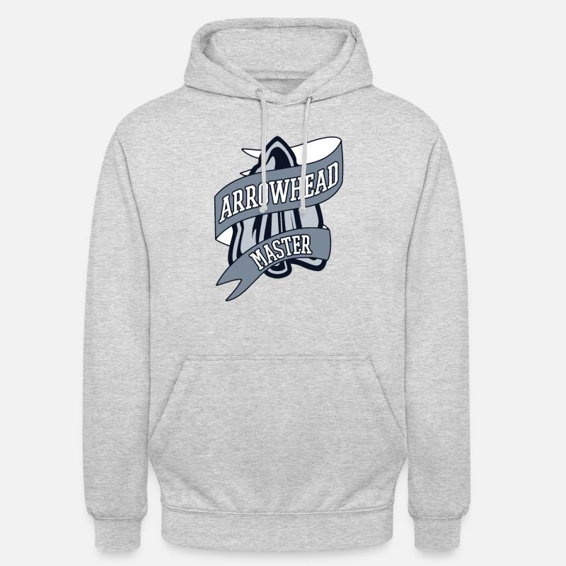 Arrowhead Master Jagdspitzen Arrowhead Hunter - Unisex Hoodie - Hellgrau meliert