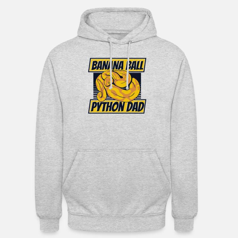 Boule de banane Python Papa Python Serpent Banane Sweat-shirt à capuche unisexe
