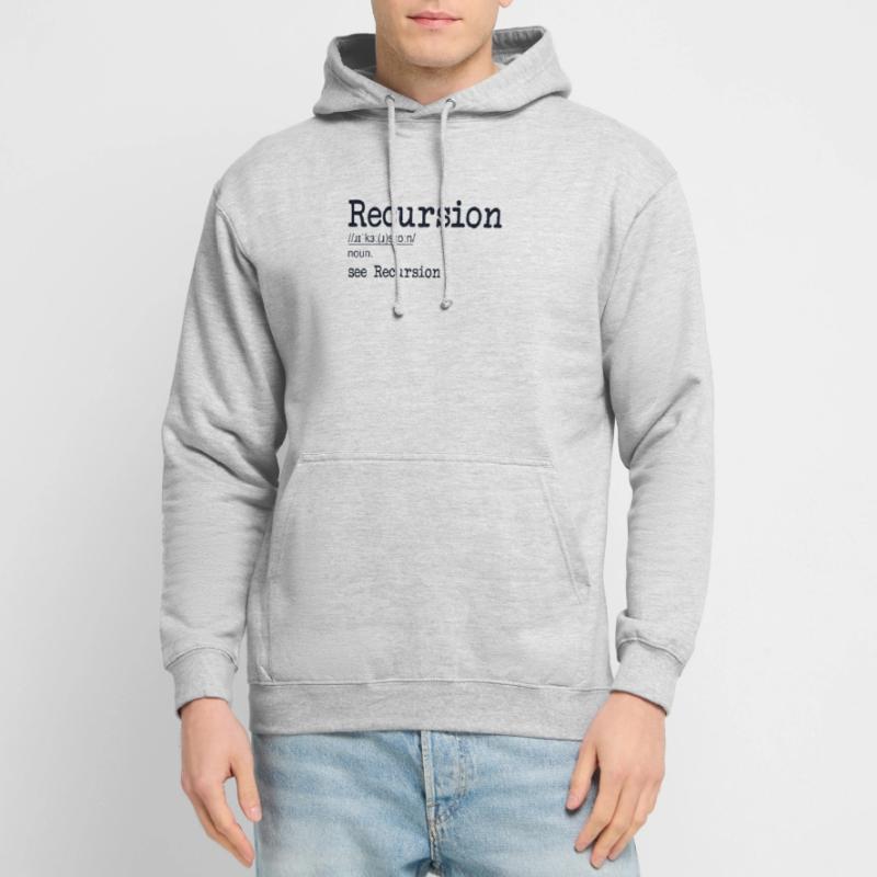 Recursion Definition Developer Coder Programmierer Unisex Hoodie